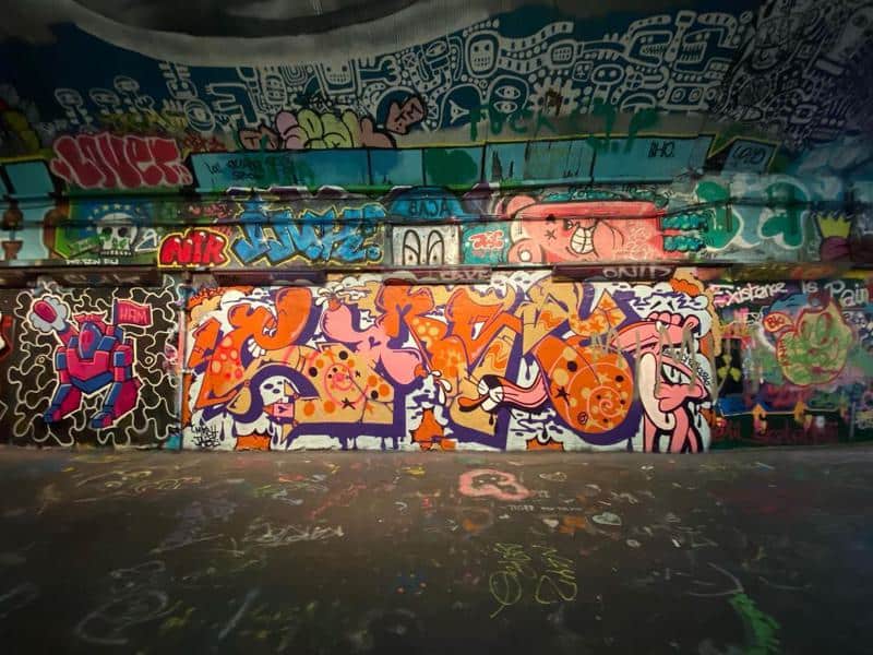 What Graffiti are Authorised in Leake Street